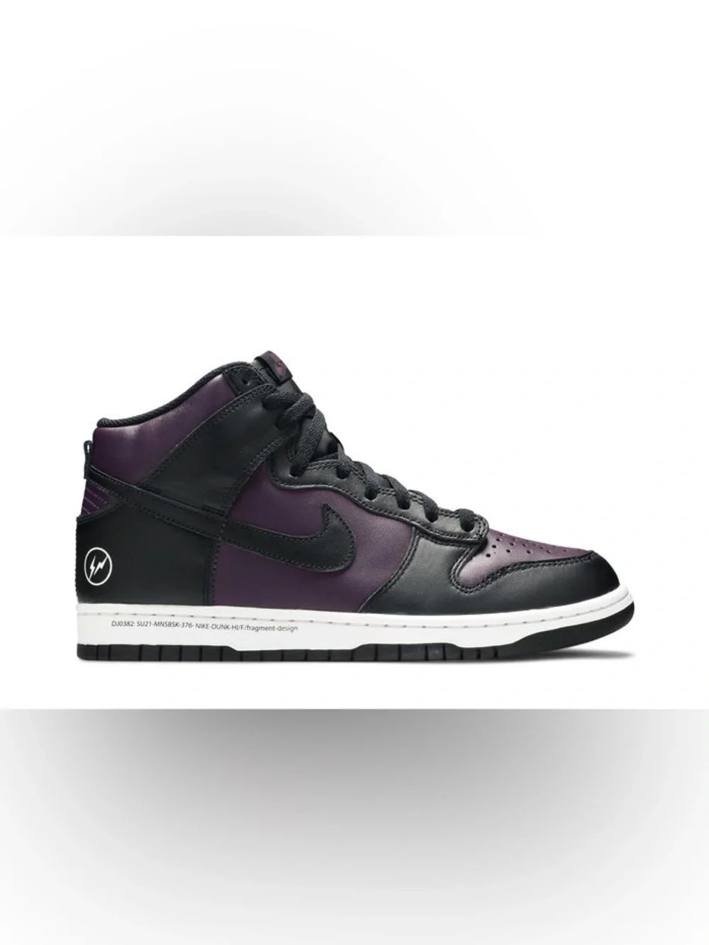 Nike x Fragment Dunk High-Top Sneakers